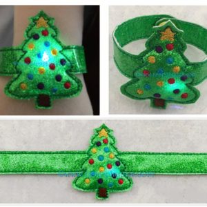 Flashing Christmas Tree Bracelet