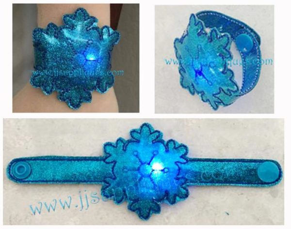 Flashing Snowflake Bracelet