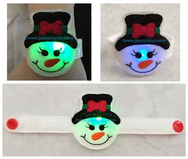 Flashing Snow Girl Bracelet