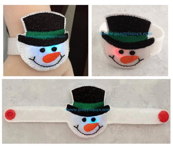 Flashing Snowman Bracelet