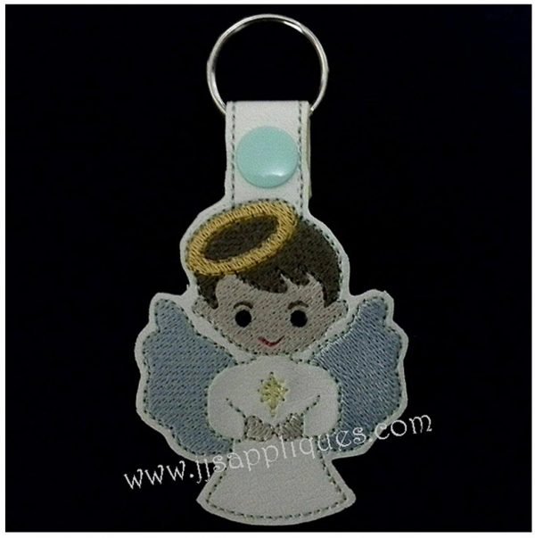 Snap On Angel Boy Key Fob