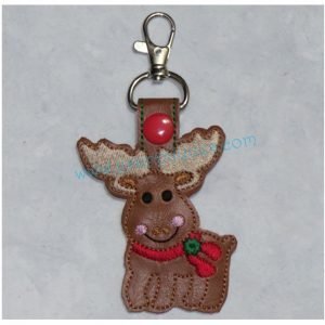 Snap On Moose Key Fob