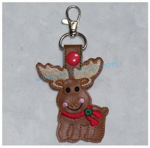 Snap On Moose Key Fob