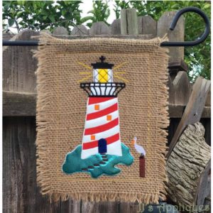 Lighthouse Garden Flag