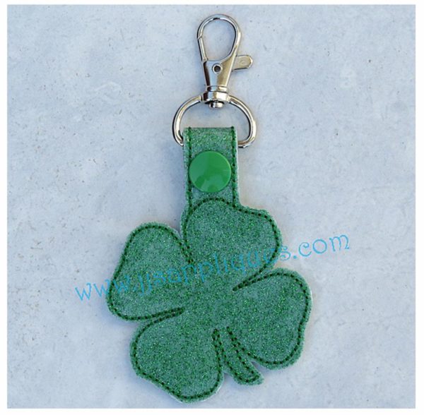 Snap On 4 Leaf Clover Key Fob