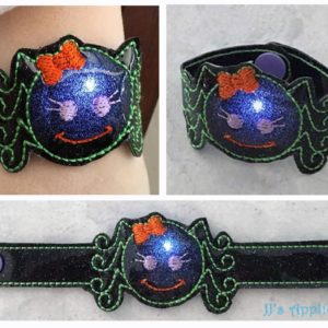 Flashing Girl Spider Bracelet