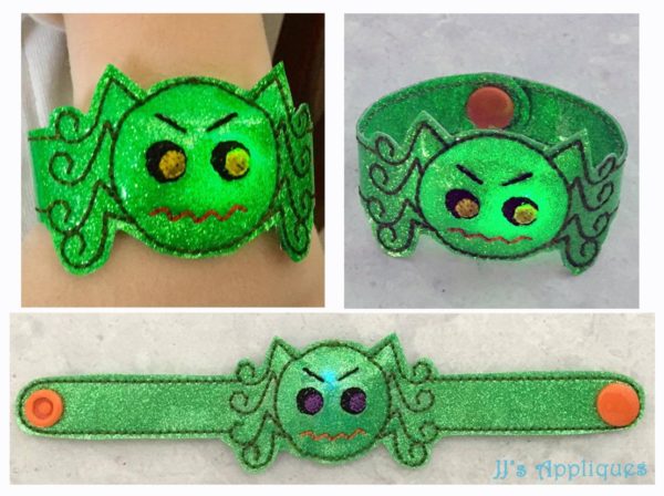 Flashing Scary Spider Bracelet