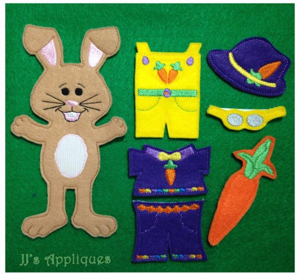 Bunny Boy UnPaper Doll Set