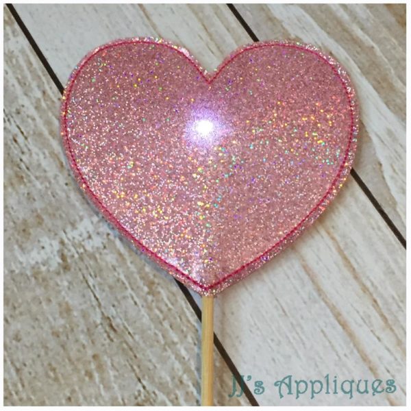 Flashing Heart Blank Wand