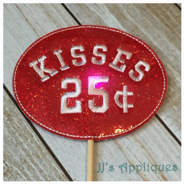 Flashing Kisses .25 Cents Wand