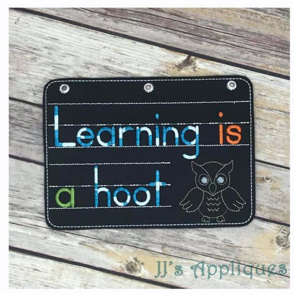 Learning is a Hoot Tablet Cover & Zipper Pouch Set