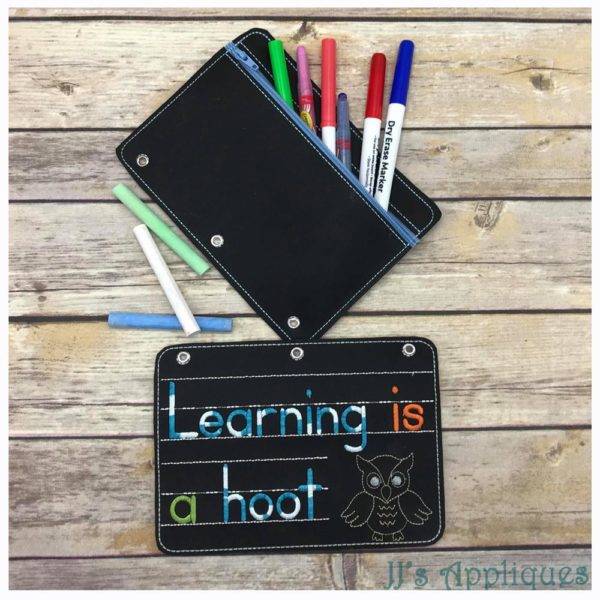 Learning is a Hoot Tablet Cover & Zipper Pouch Set