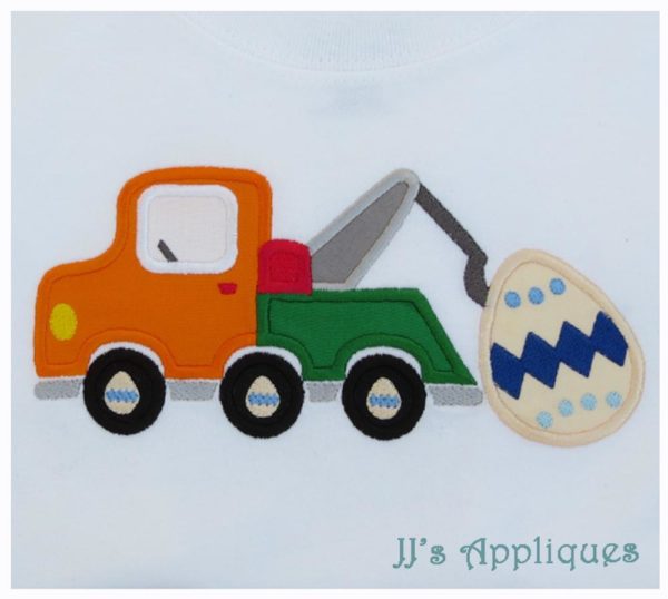 Tow Truck Tows Easter Egg