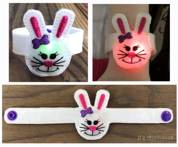 Flashing Bunny Girl Face Bracelet