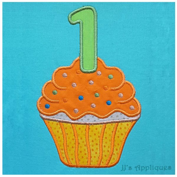 Cupcake with 1