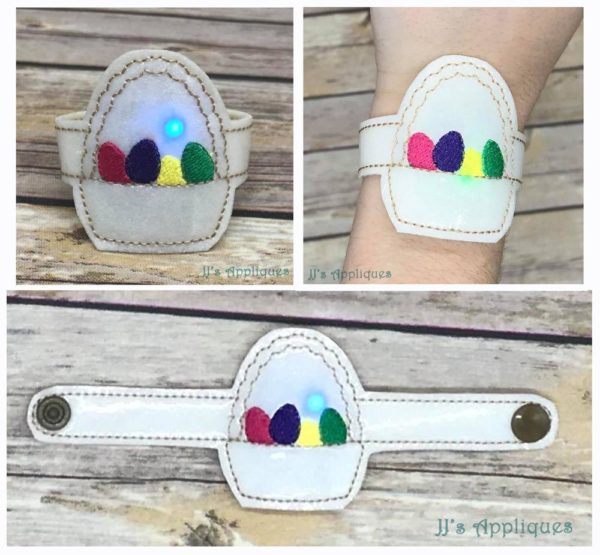 Flashing Easter Basket Bracelet