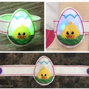 Flashing Easter Egg Duck Bracelet