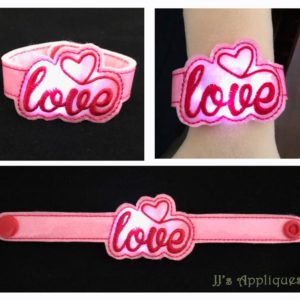 Flashing Valentine Love Bracelet