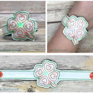 Flashing Shamrock Love Bracelet