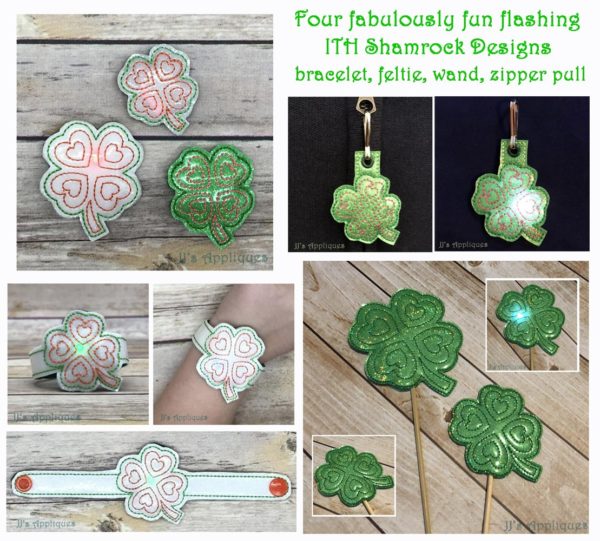 Flashing Shamrock Love Set