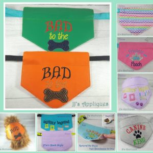 Bad to the Bone Doggie Bandana