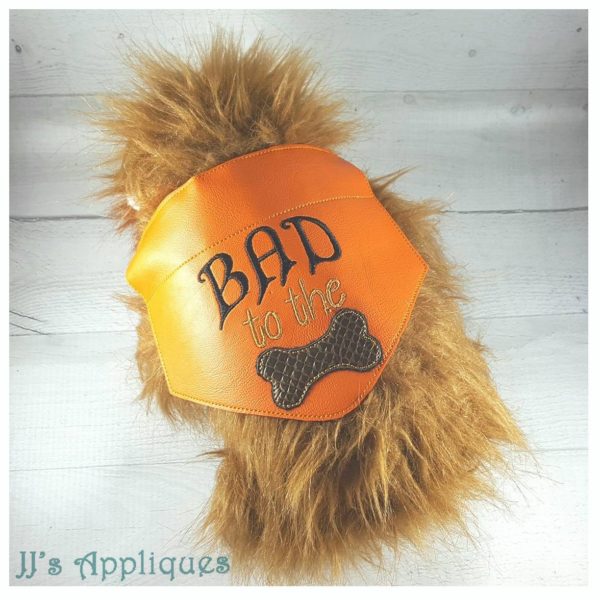 Bad to the Bone Doggie Bandana