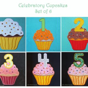 Cupcake Set of 6