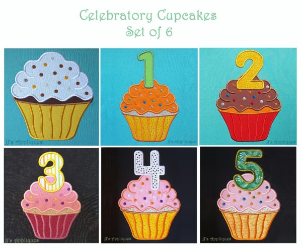 Cupcake Set of 6