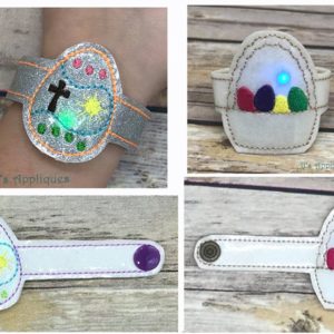 Flashing Easter Bracelet Duo