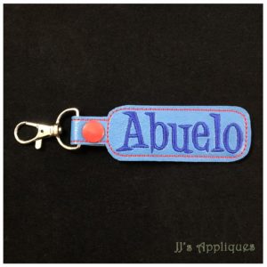 Snap On Abuelo Key Fob