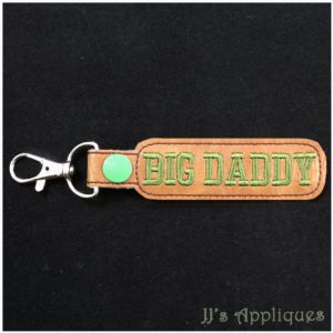 Snap On Big Daddy Key Fob