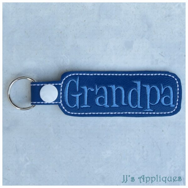 Grandfather Set of 4 Key Fobs