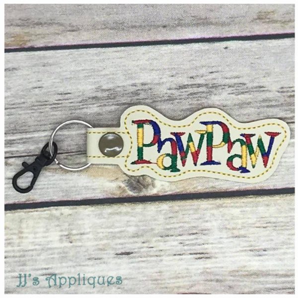 Snap On PawPaw Key Fob