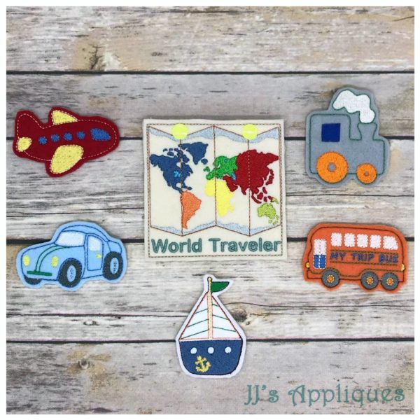 Transportation Finger Puppet Set