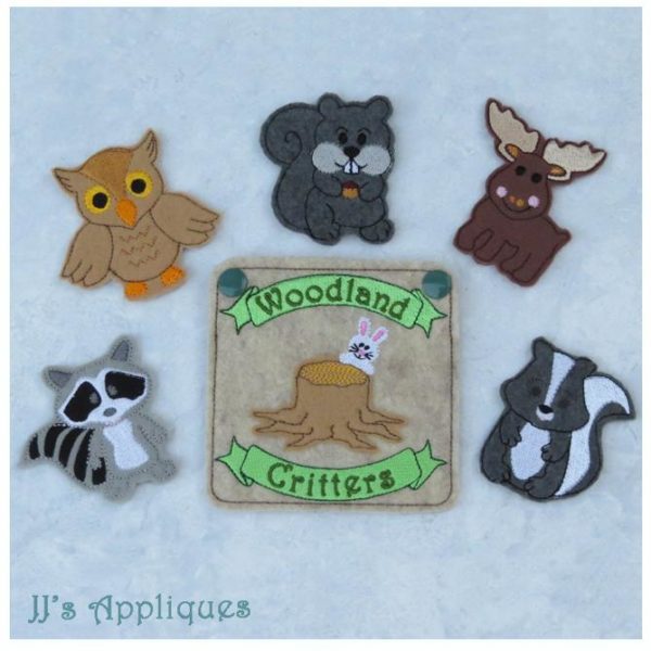 Woodland Animals Finger Puppet Set