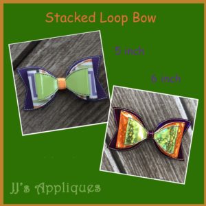 Giant Stacked Loop Bows