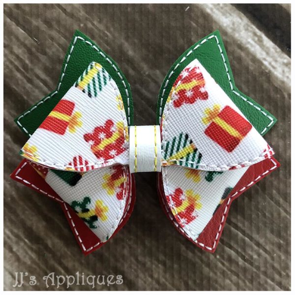 Double Base Stack Curvy Loop Bows