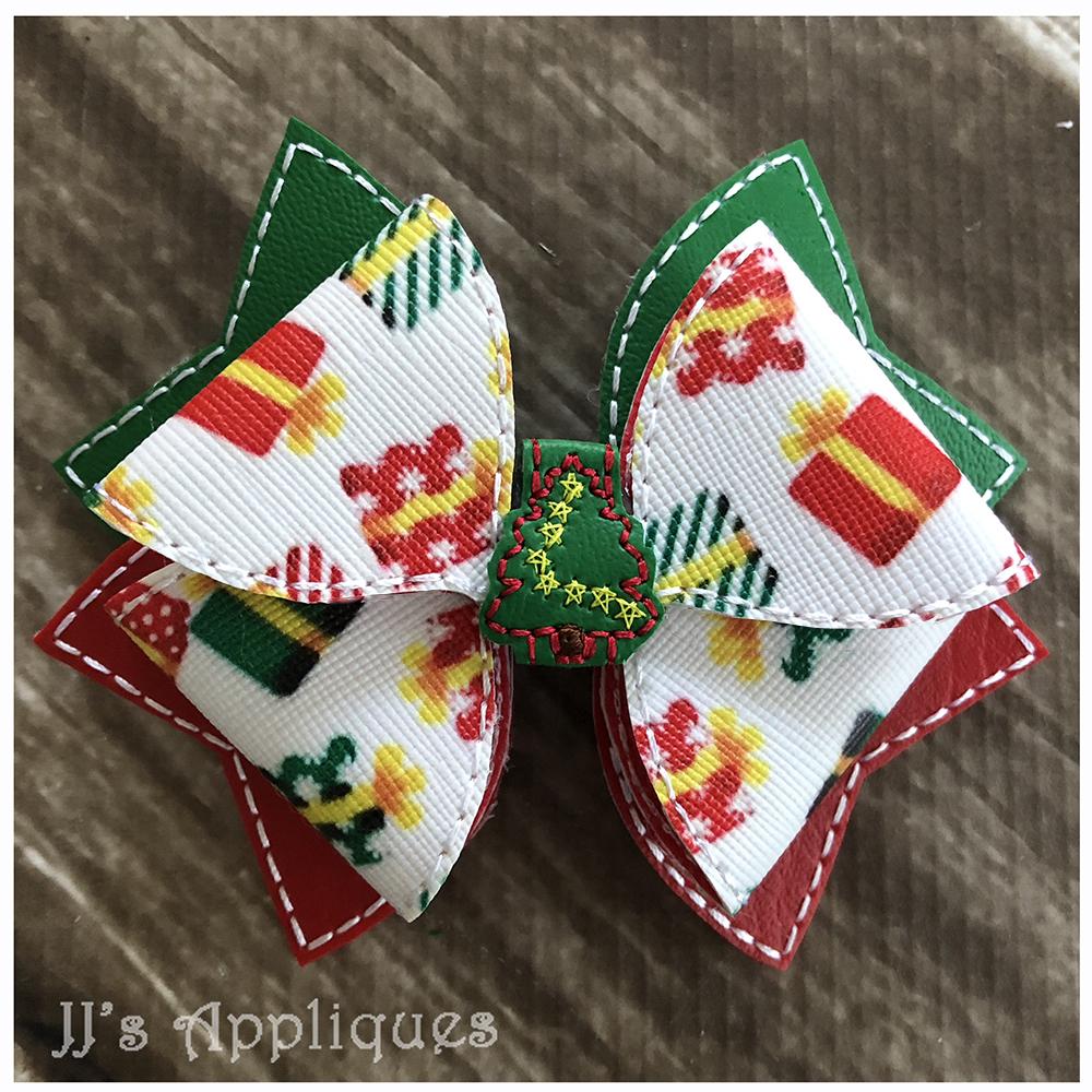 Double Base Stack Curvy Loop Bows