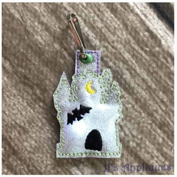 Flashing Halloween Zipper Pulls Set of 5