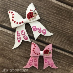 Love Bug cheer bow