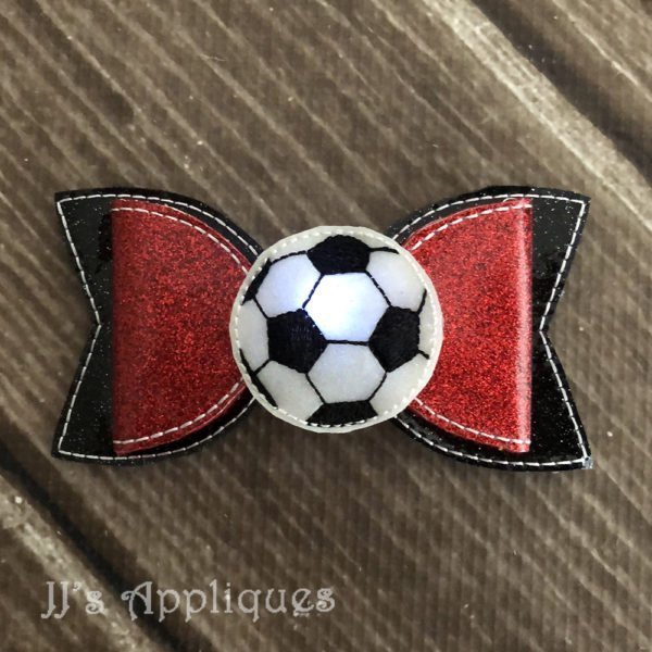 Flashing Soccer Ball Feltie - Image 2