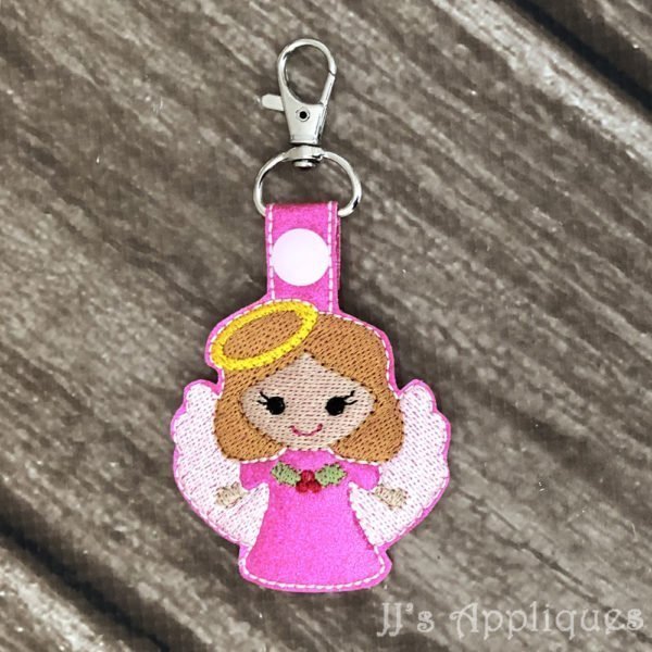 Flashing Angel Girl Key Fob - Image 2