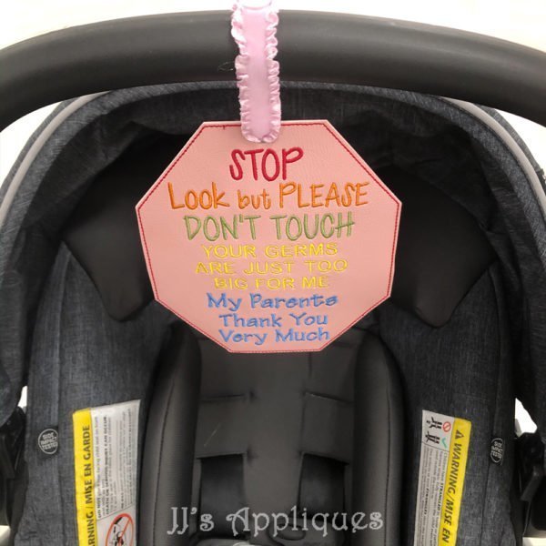 Stop Look but Don't Touch Baby Tag for Parents - Image 2