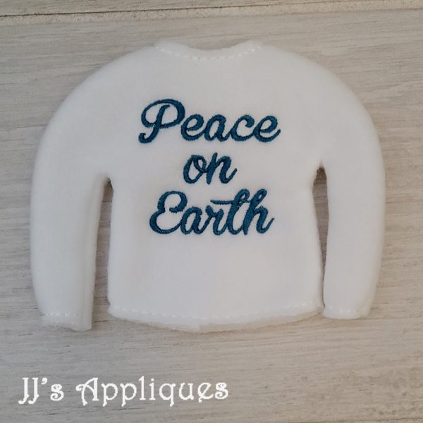 Peace On Earth Elf Sweater