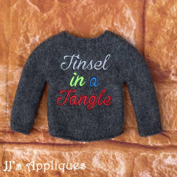 Tinsel in a Tangle Elf Sweater