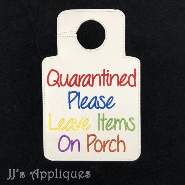 Quarantined Door Hanger - Image 2