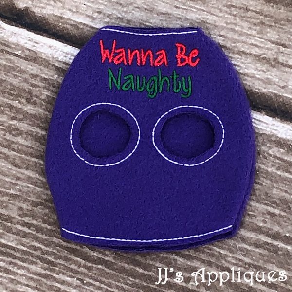 Wanna Be Naughty Elf Friend Reindeer Vest