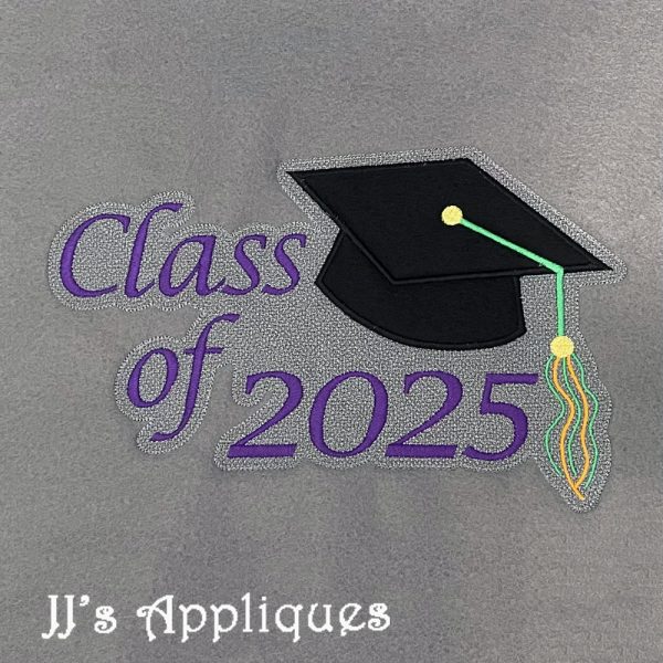 Class of 2025 Blanket Design - JJ's Appliqués Machine Embroidery