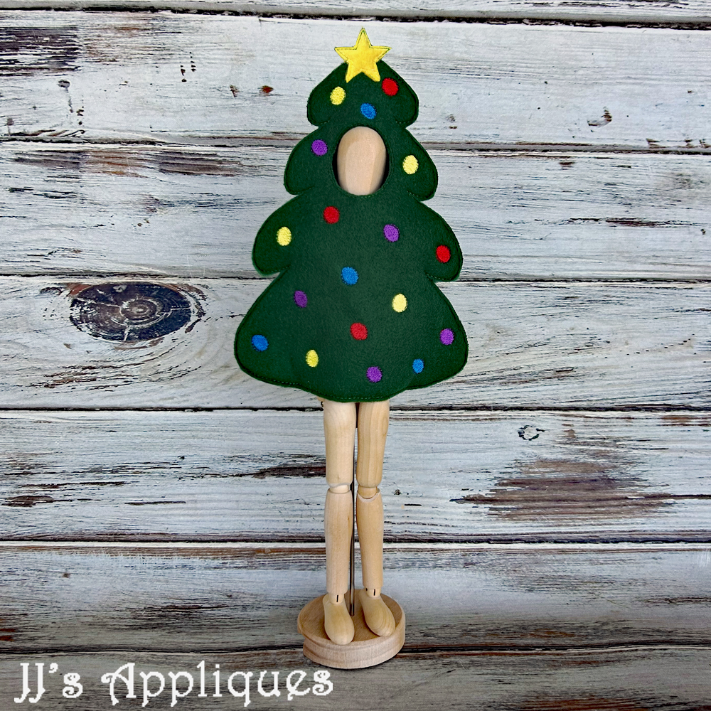 Flashing Christmas Ornament Zipper Pull - JJ's Appliqués Machine