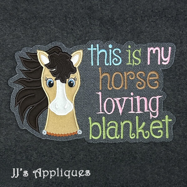My Horse Loving Blanket